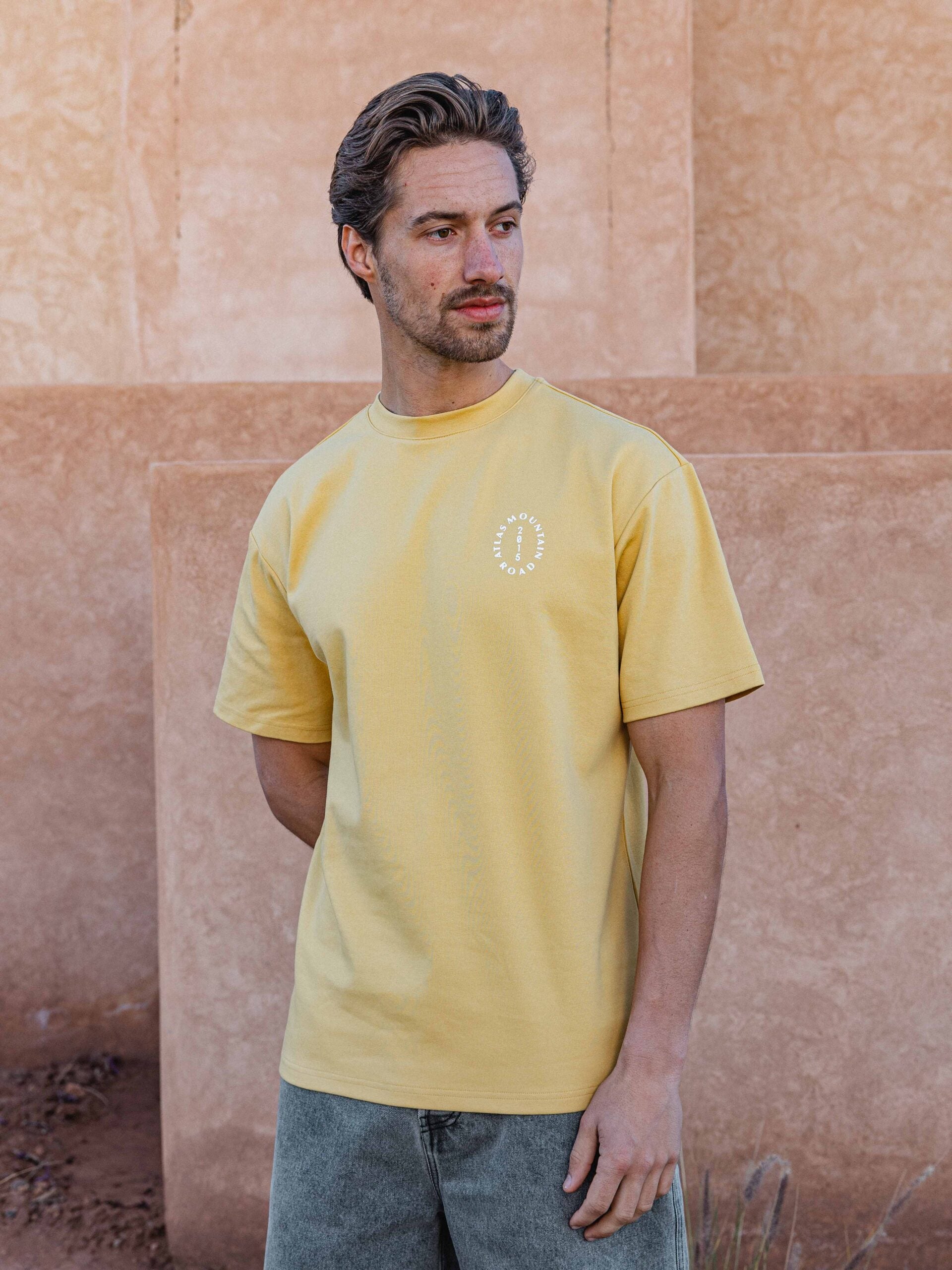Yellow Atlas Oversized T-shirt