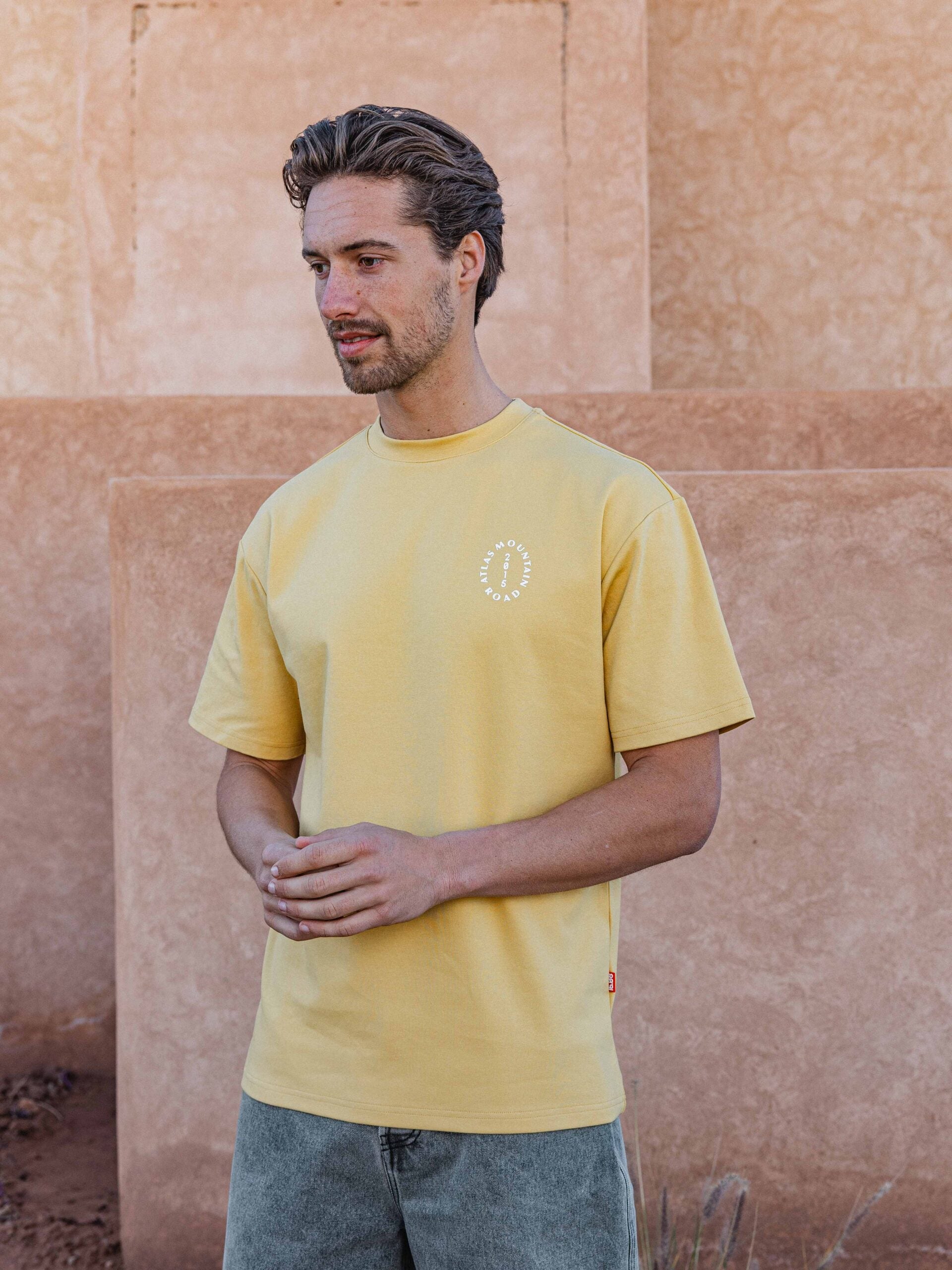 Yellow Atlas Oversized T-shirt