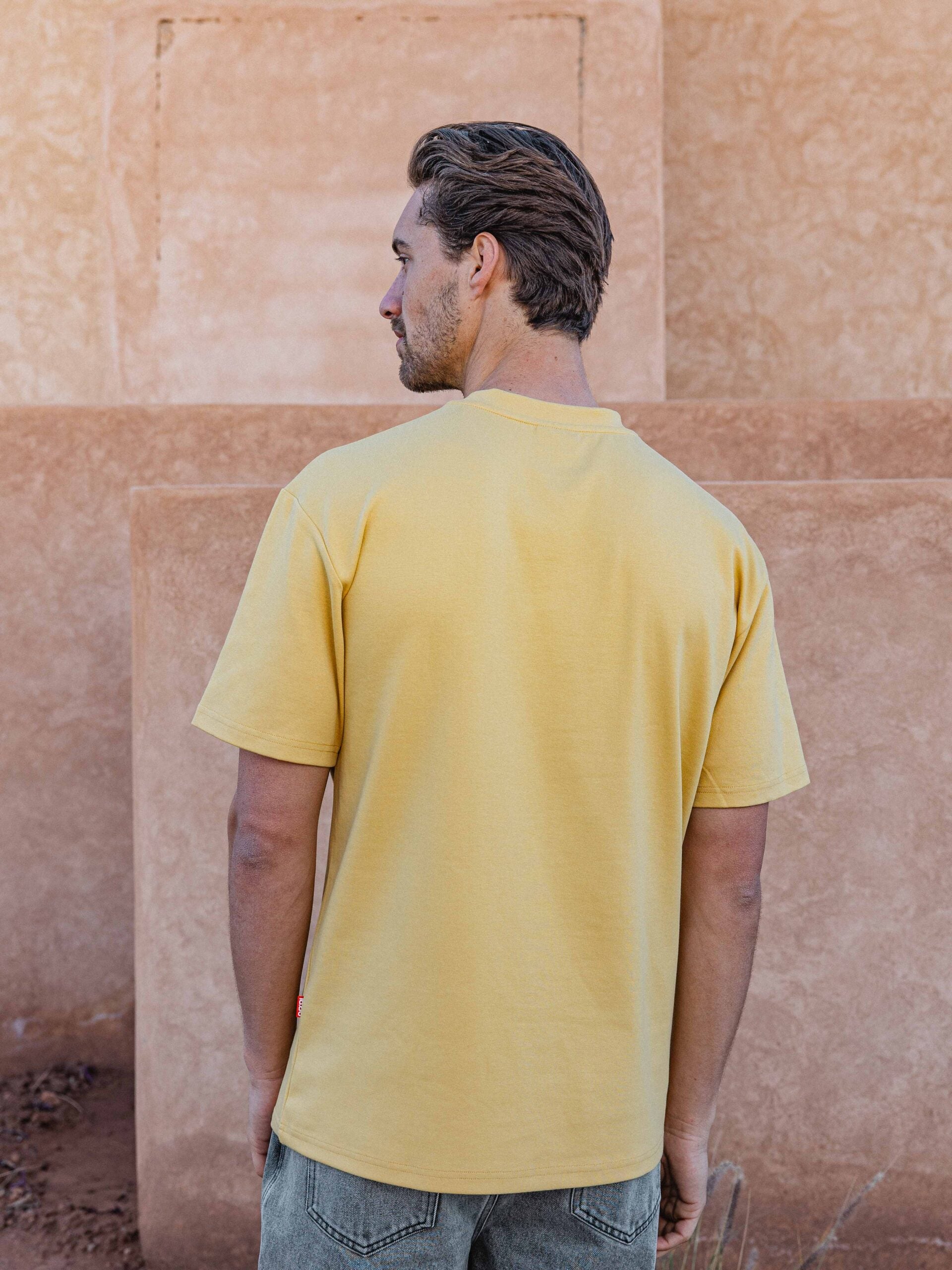 Yellow Atlas Oversized T-shirt