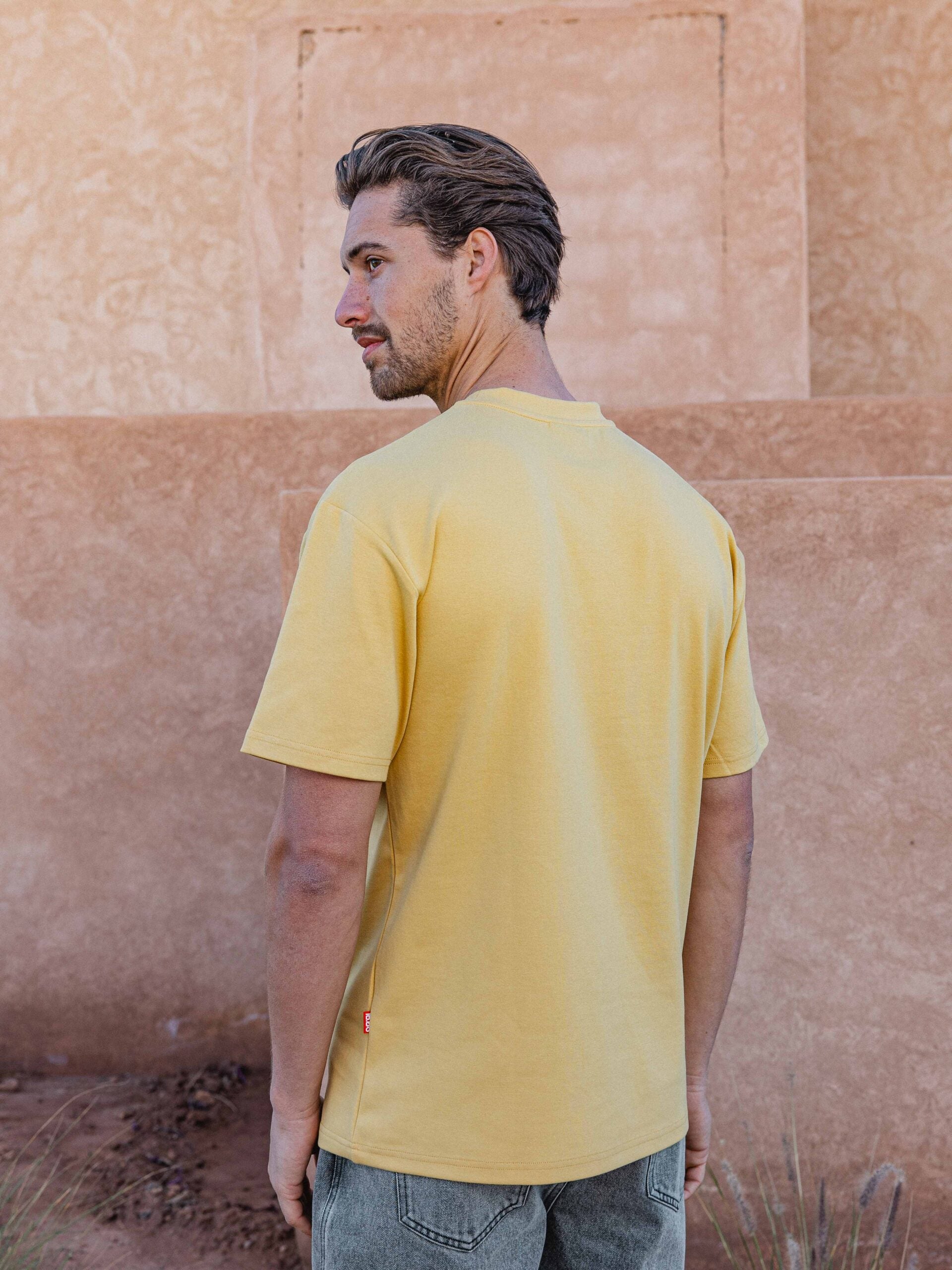 Yellow Atlas Oversized T-shirt