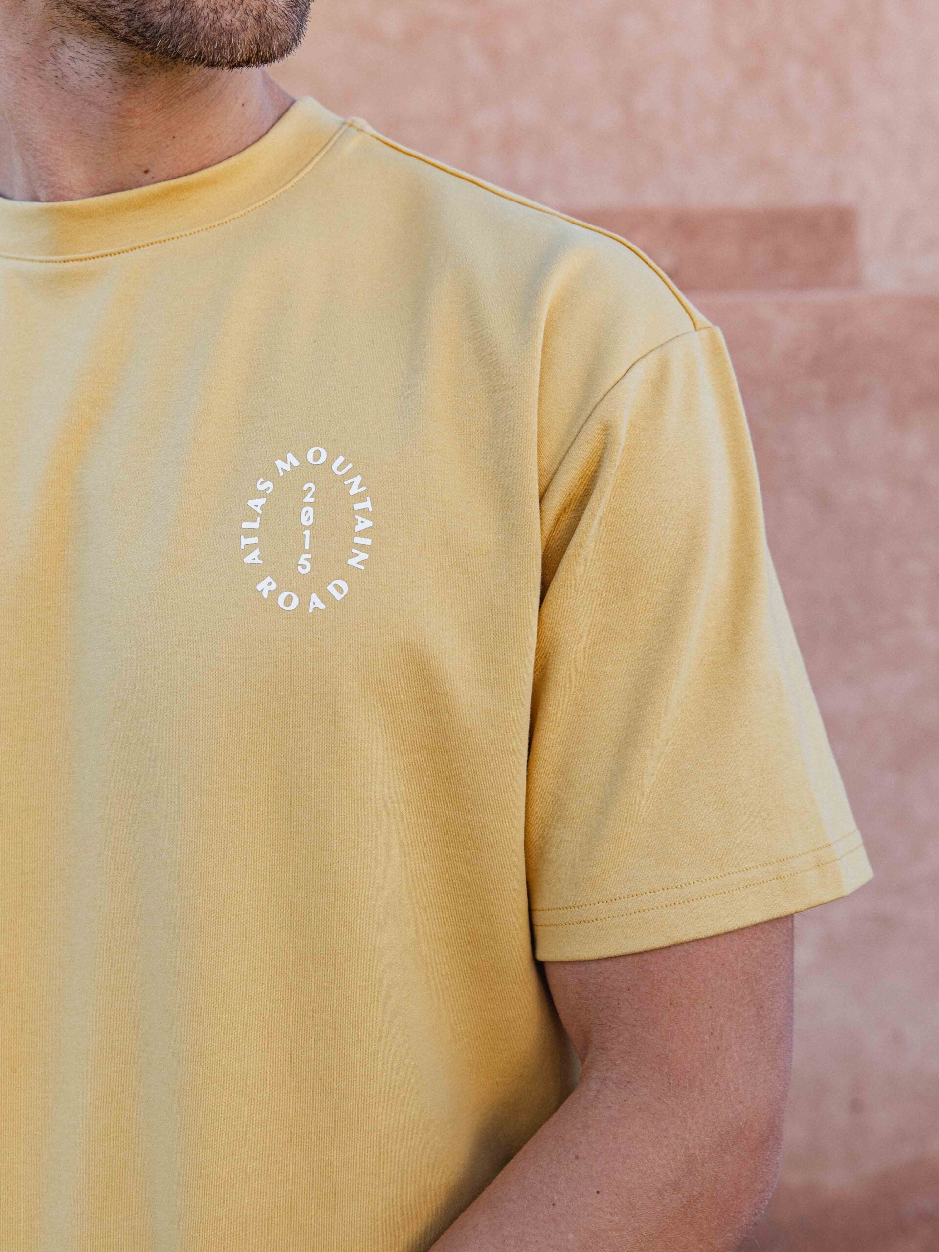 Yellow Atlas Oversized T-shirt