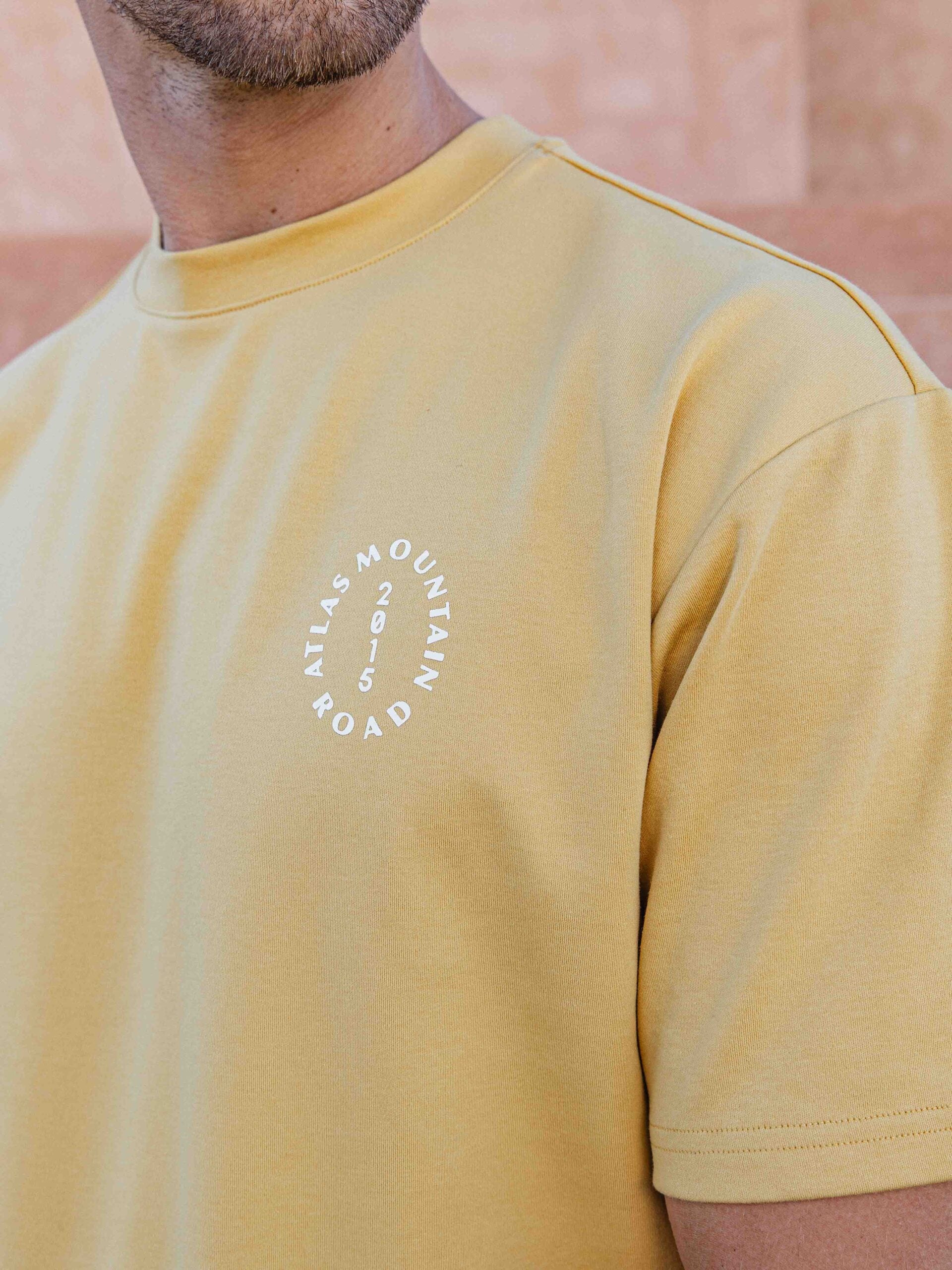 Yellow Atlas Oversized T-shirt