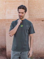 Off Black Fruit Oversized T-shirt