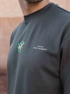 Off Black Fruit Oversized T-shirt