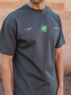 Off Black Fruit Oversized T-shirt