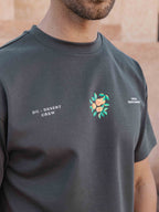 Off Black Fruit Oversized T-shirt