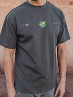 Off Black Fruit Oversized T-shirt