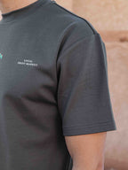 Off Black Fruit Oversized T-shirt