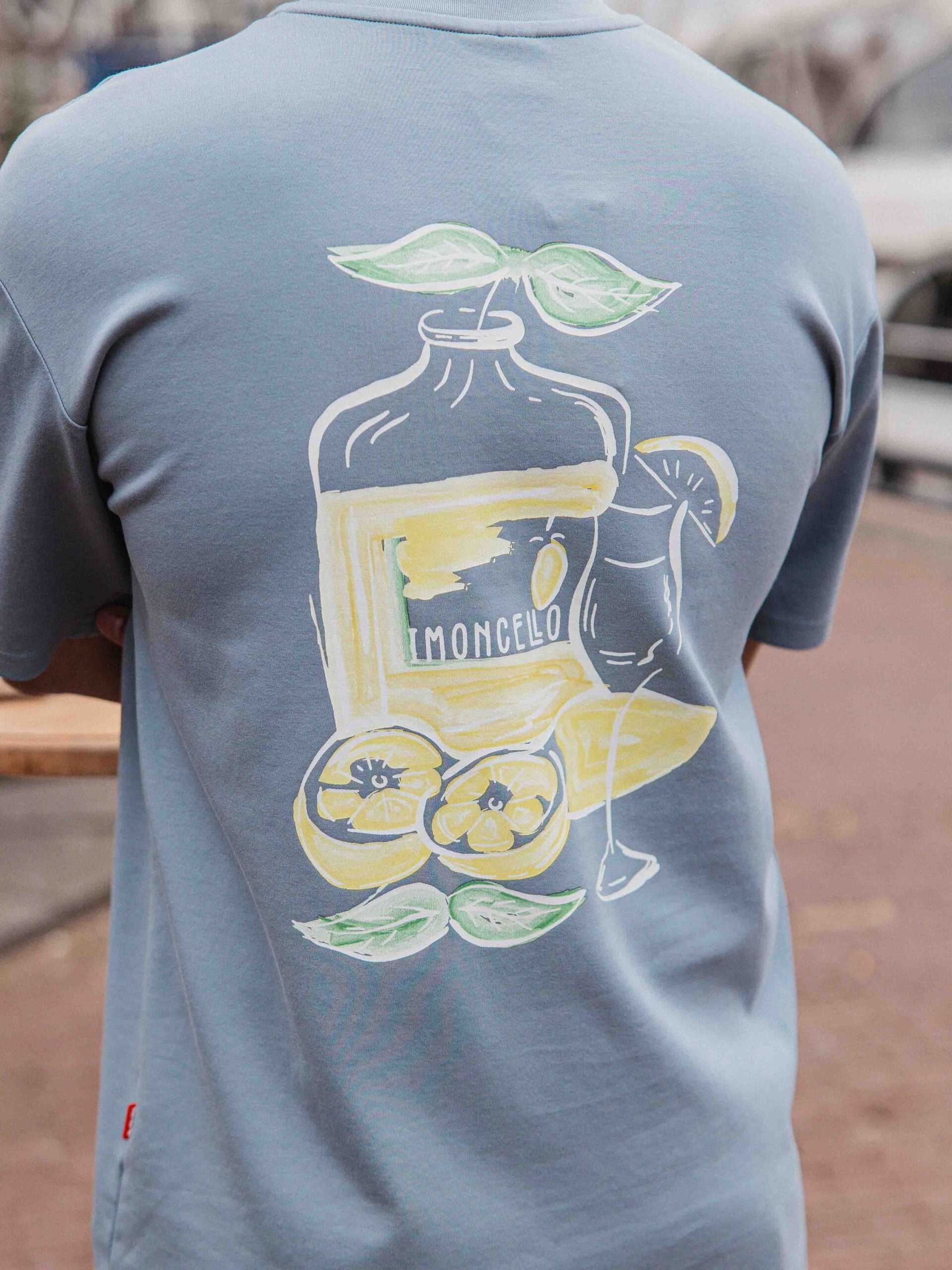 Light Blue Limoncello Oversized T-shirt