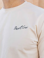 Beige Desert Slimft T-shirt