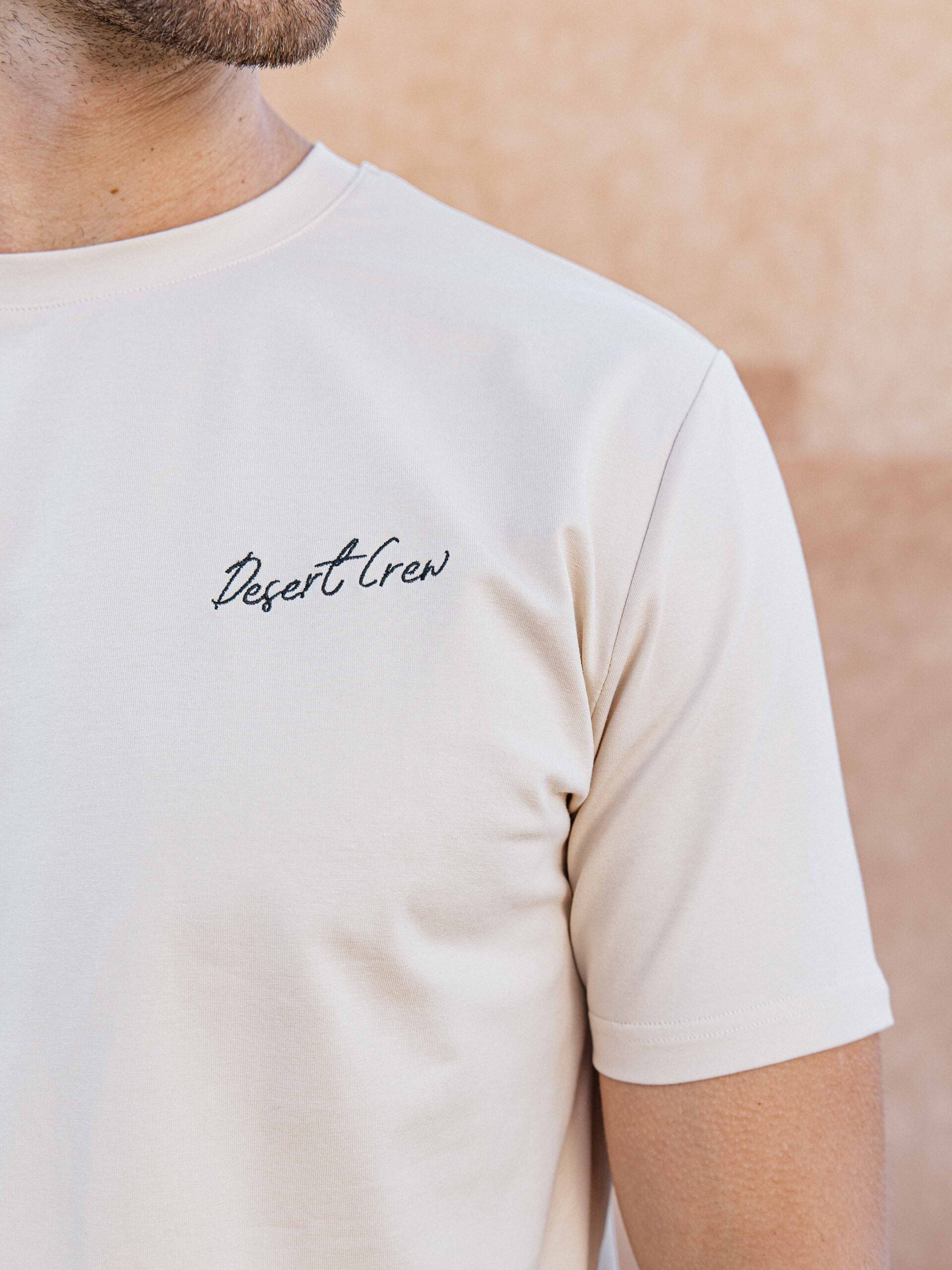 Beige Desert Slimft T-shirt