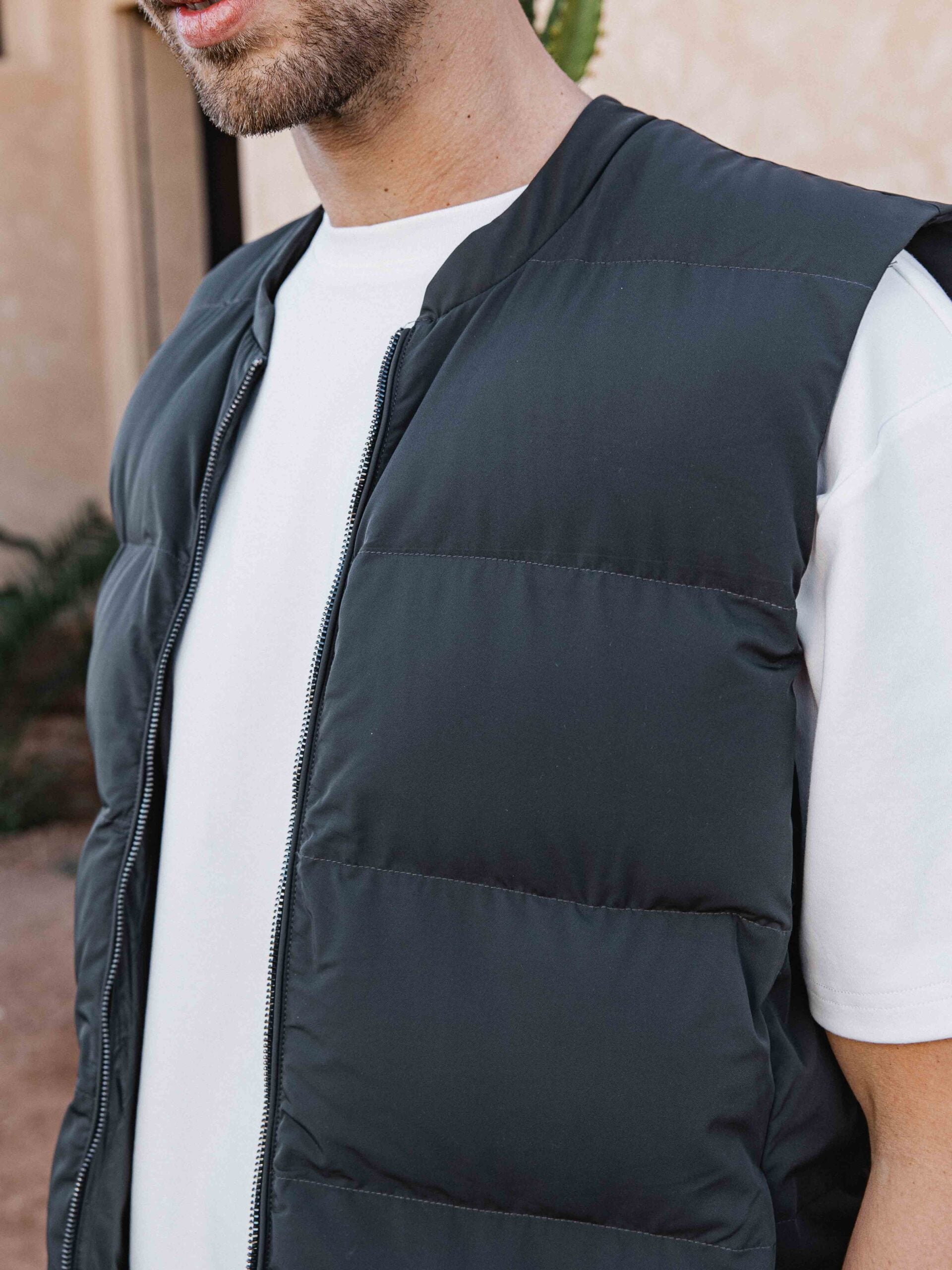 Off Black Spring Bodywarmer