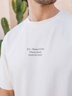 Beige DC Oversized T-shirt