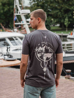 Dark Grey Global Slimfit T-shirt