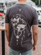 Dark Grey Global Slimfit T-shirt