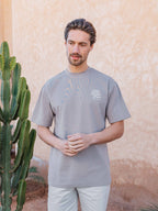 Brown Sun Oversized T-shirt