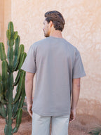 Brown Sun Oversized T-shirt