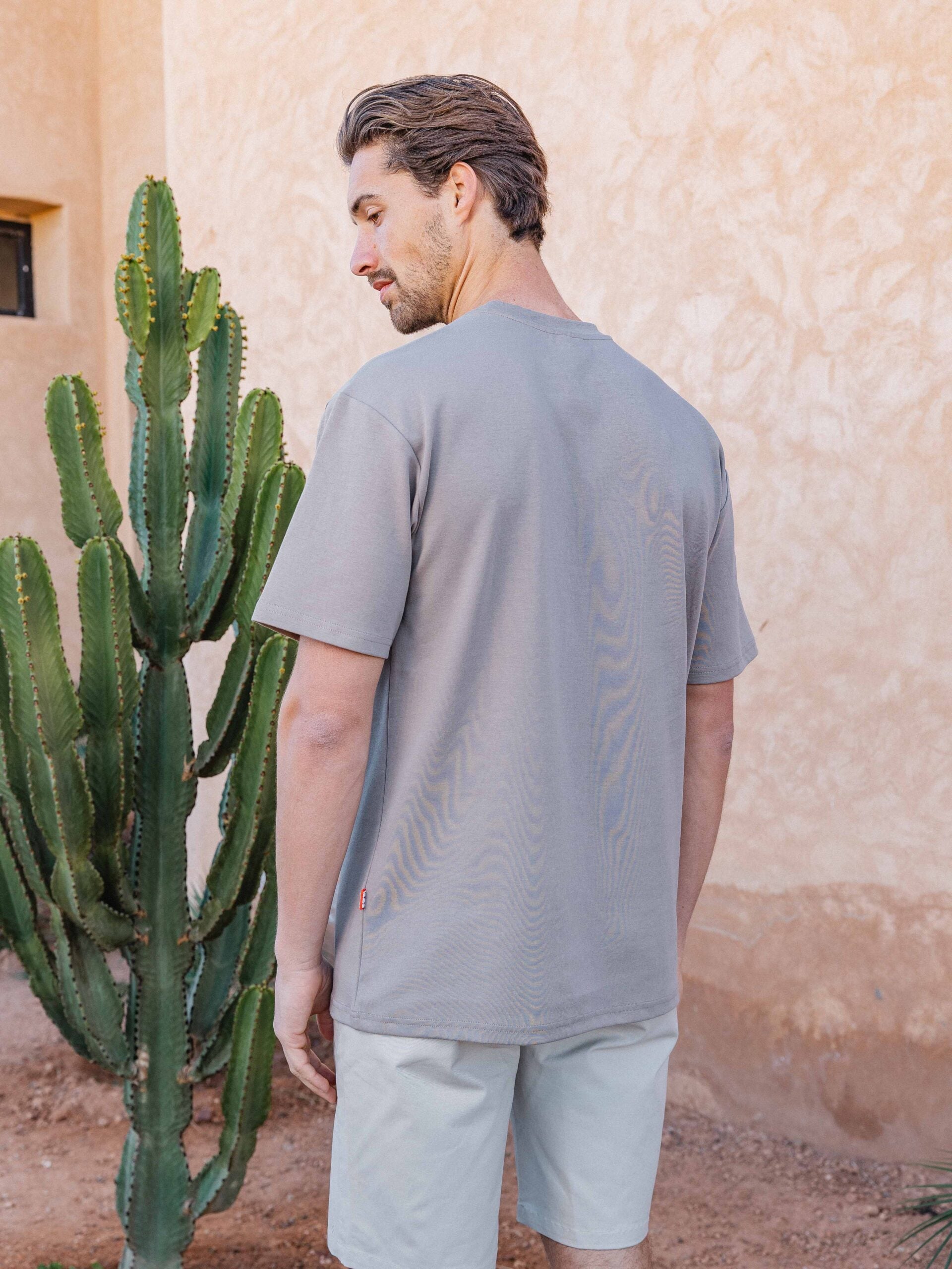 Brown Sun Oversized T-shirt