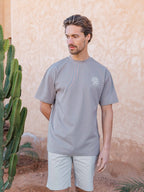 Brown Sun Oversized T-shirt