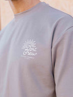 Brown Sun Oversized T-shirt