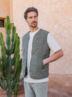 Green Stitch Bodywarmer
