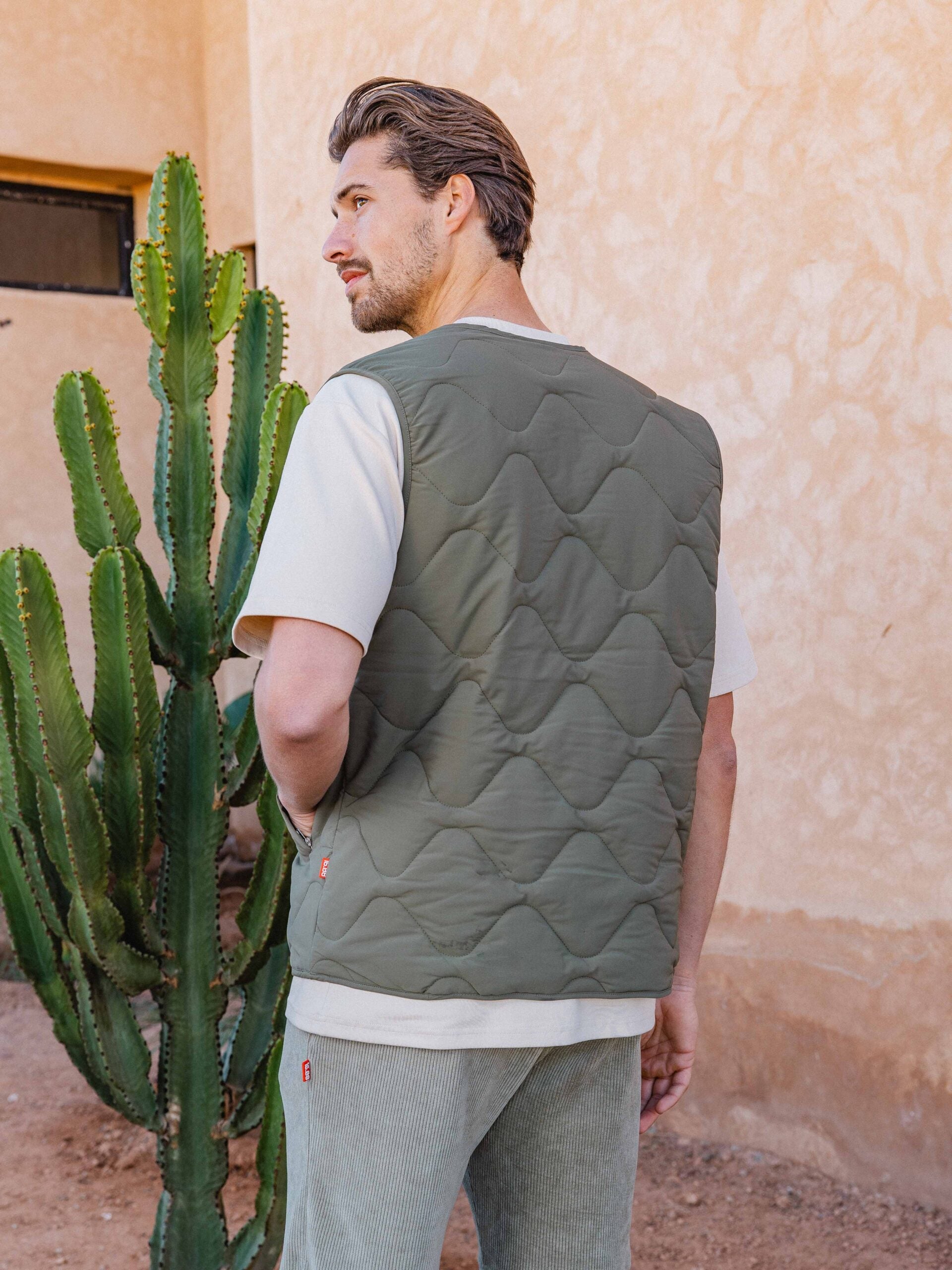 Green Stitch Bodywarmer