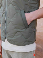Green Stitch Bodywarmer