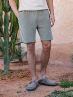 Green Corduroy Short