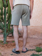 Green Corduroy Short