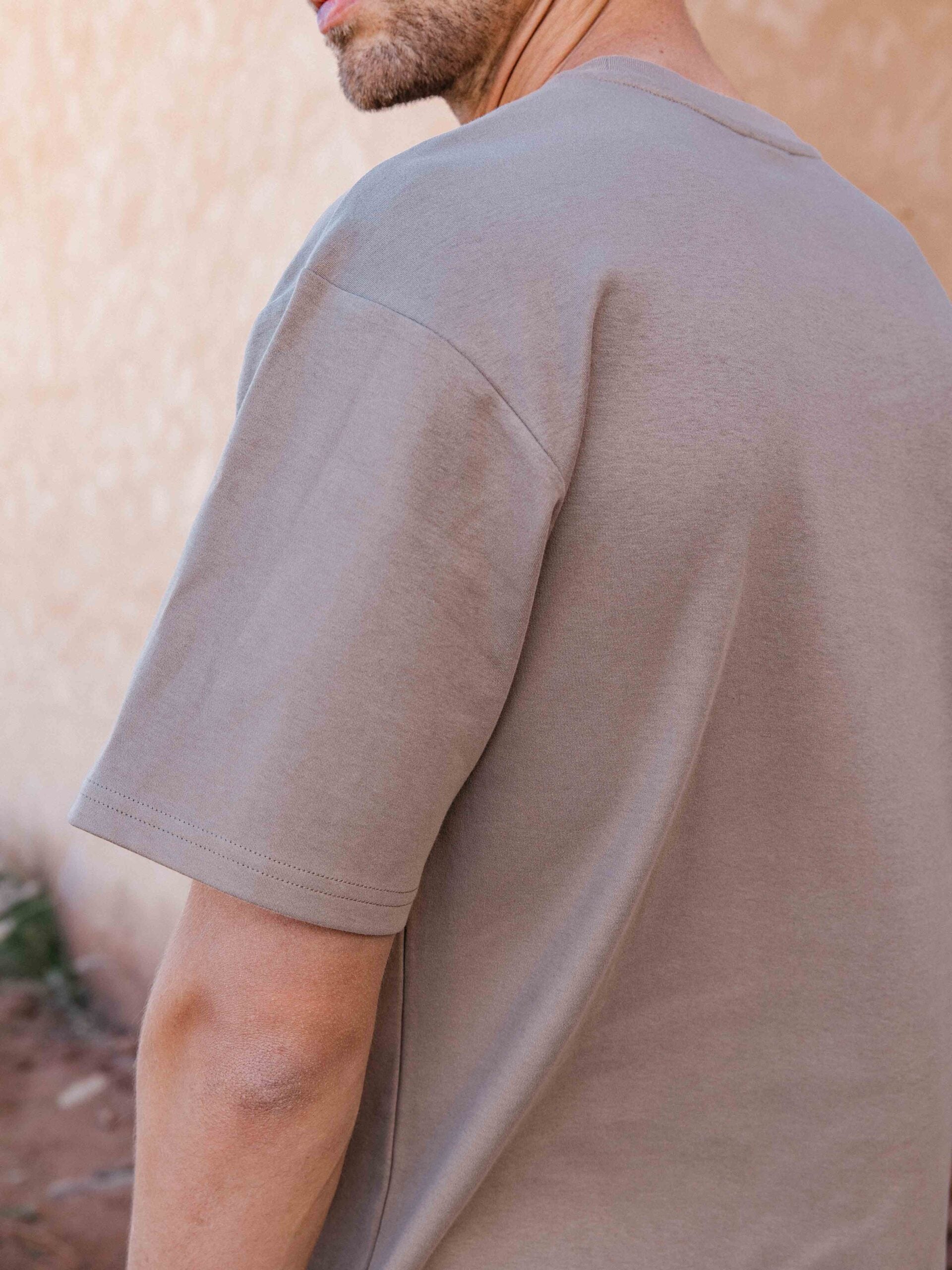 Cocoa Brown Oversized T-shirt