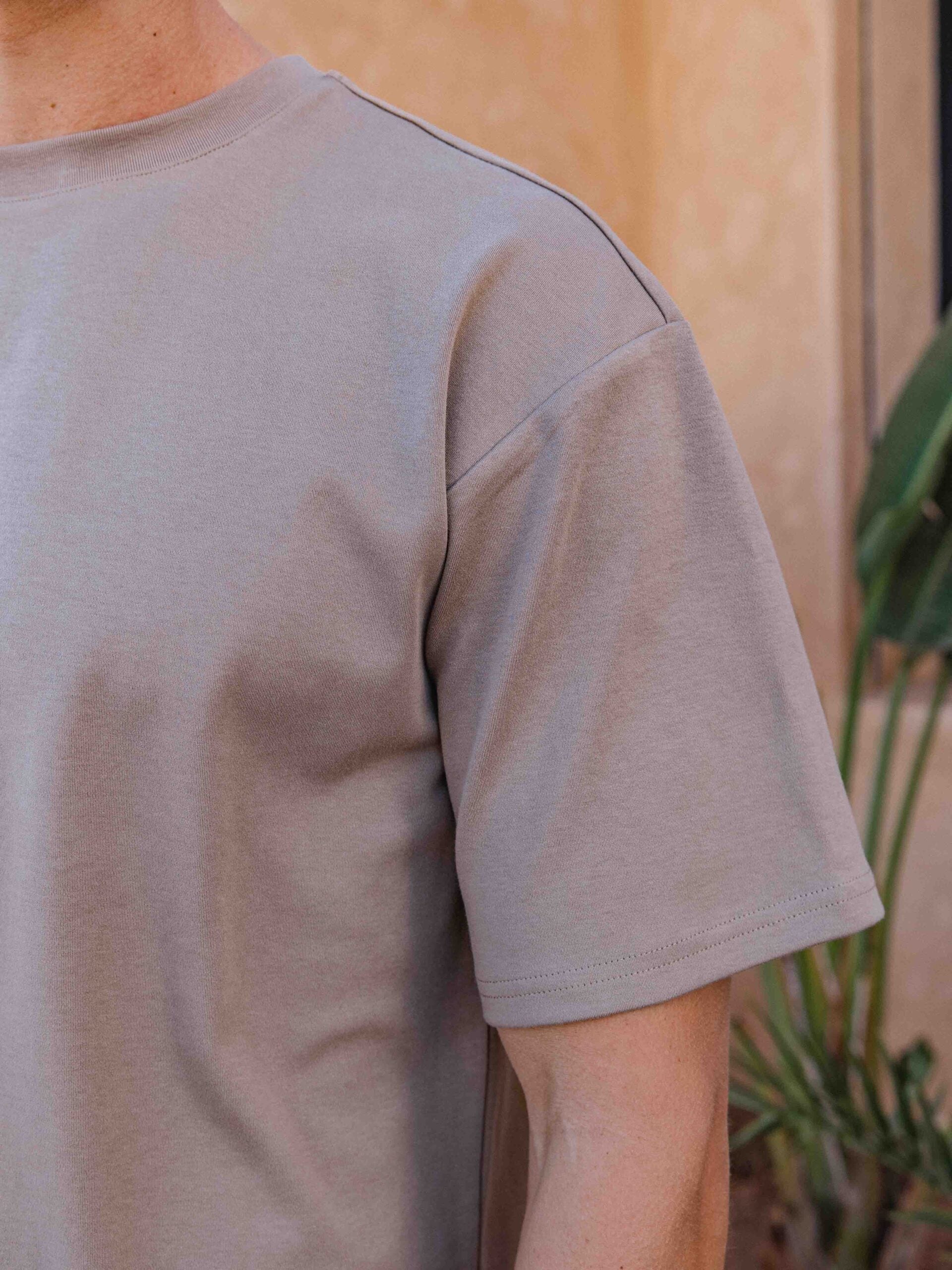 Cocoa Brown Oversized T-shirt