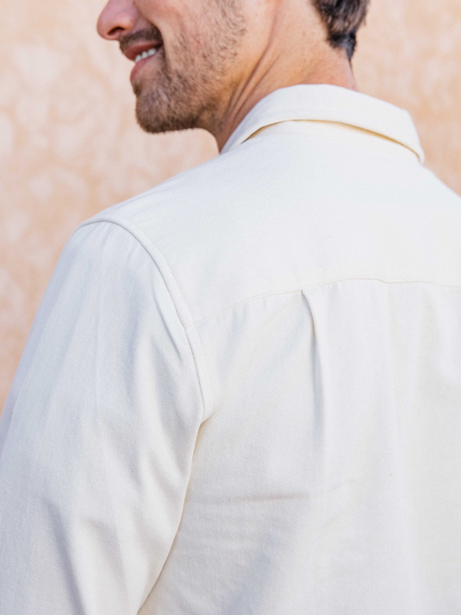 Beige Cotton Blouse