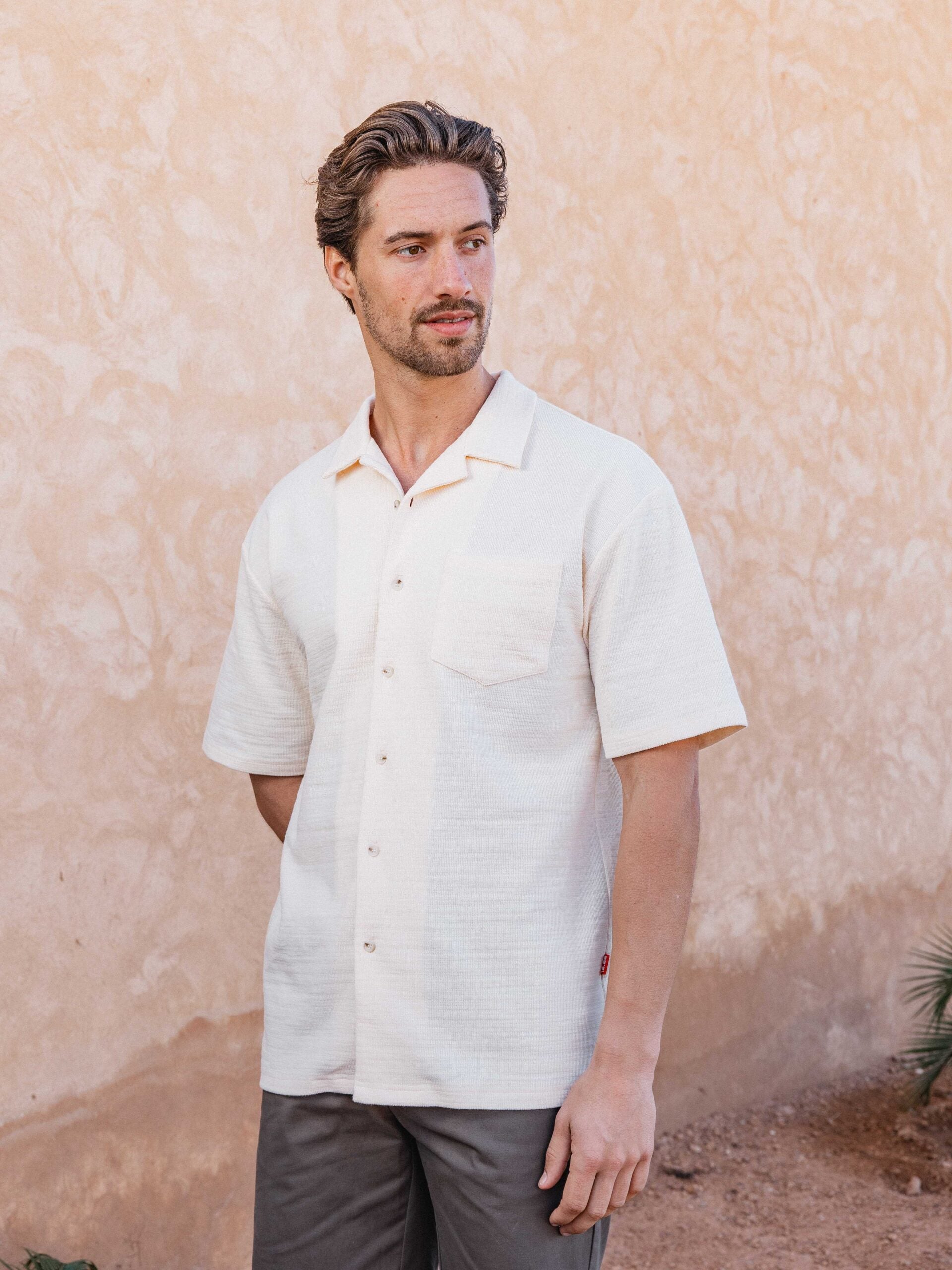 Knit Polo Shirt