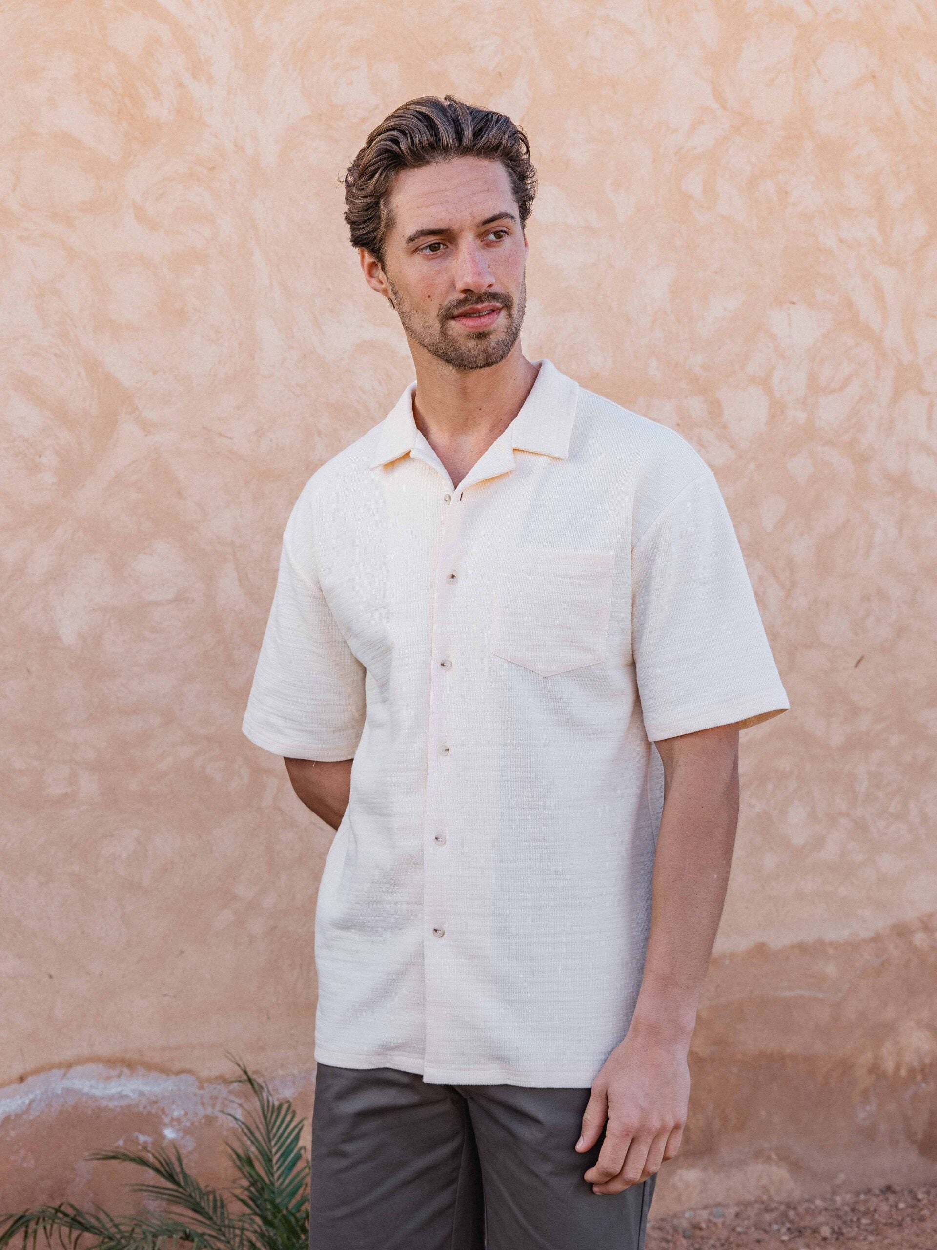 Knit Polo Shirt