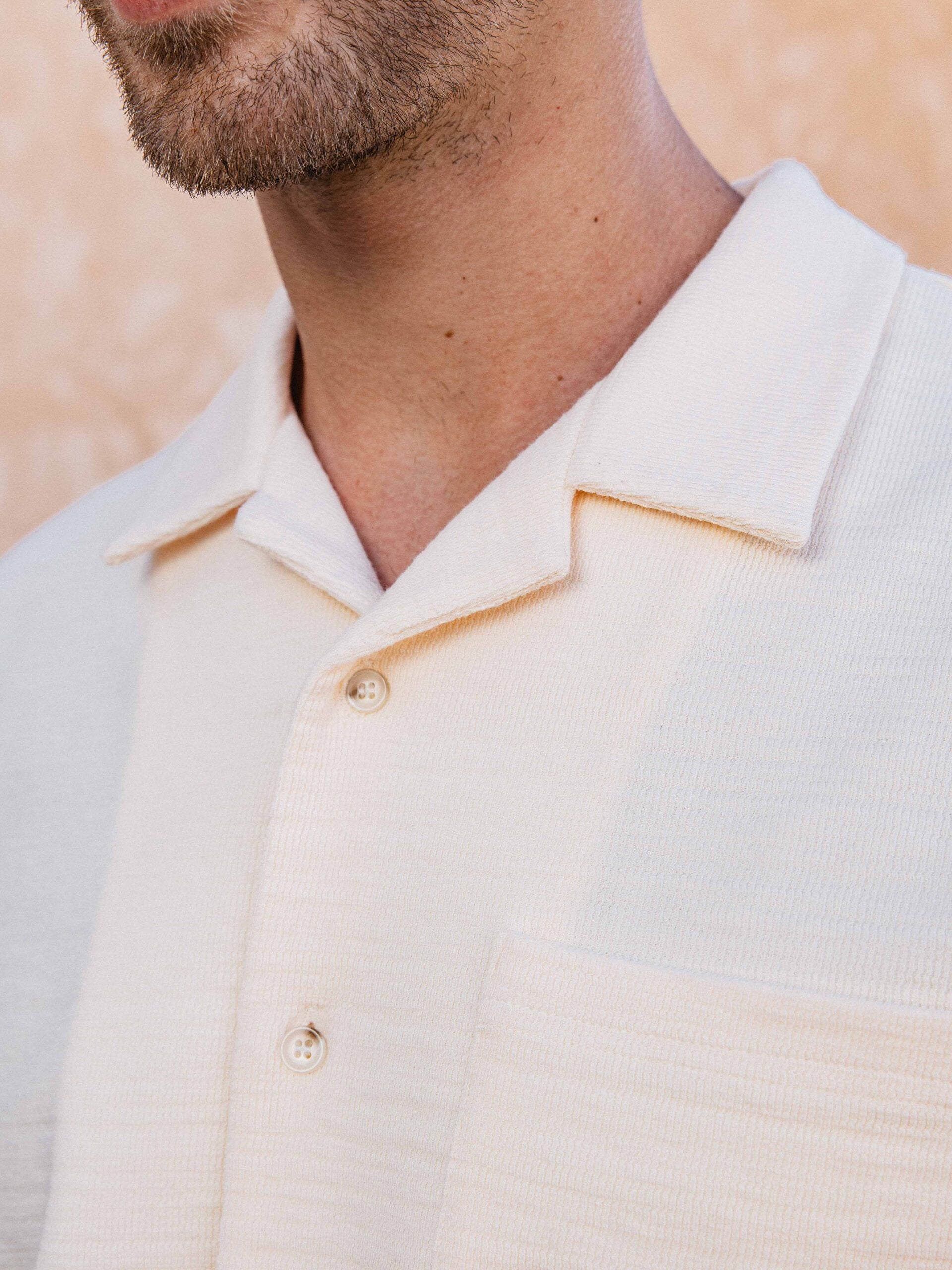Knit Polo Shirt