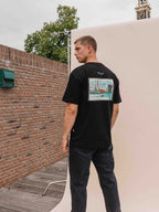 Black R'dam Oversized T-shirt