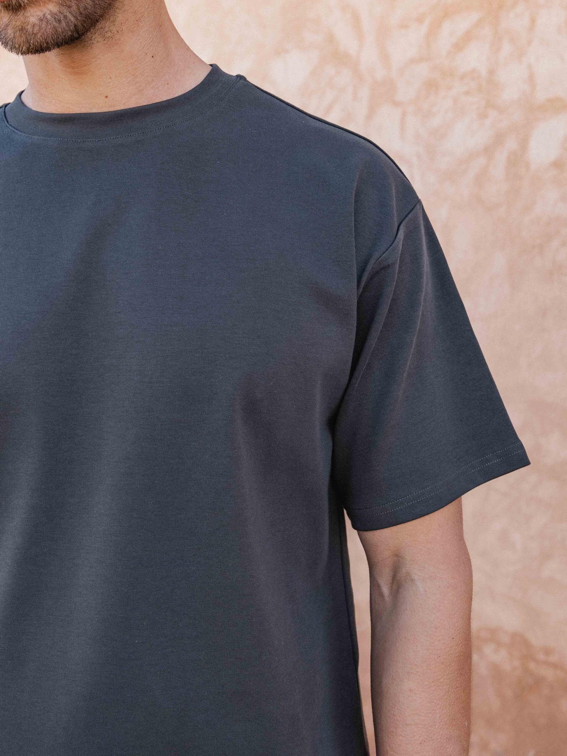 Off Black Oversized T-shirt