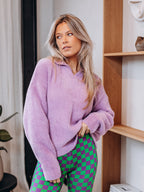 Lila Polo Sweater Sample