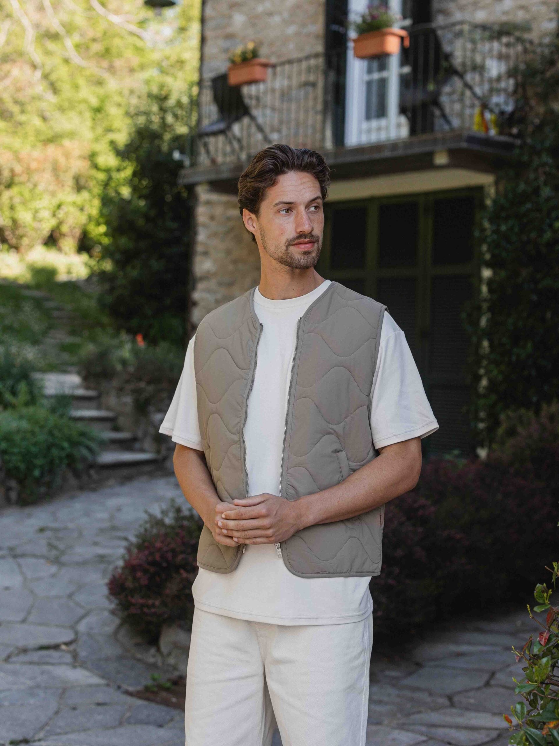 Brown Stitch Bodywarmer
