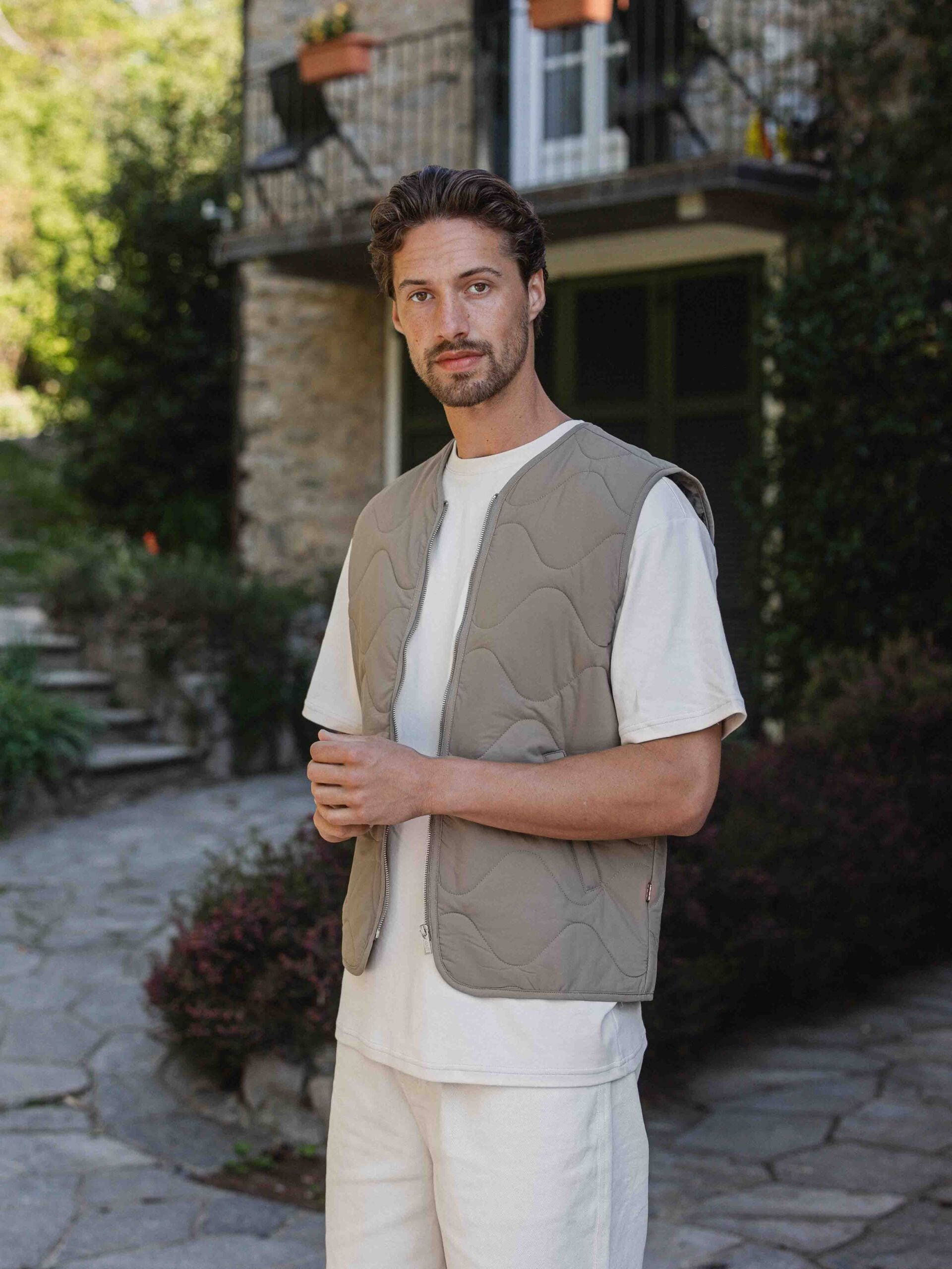 Brown Stitch Bodywarmer