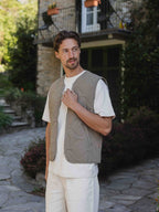 Brown Stitch Bodywarmer