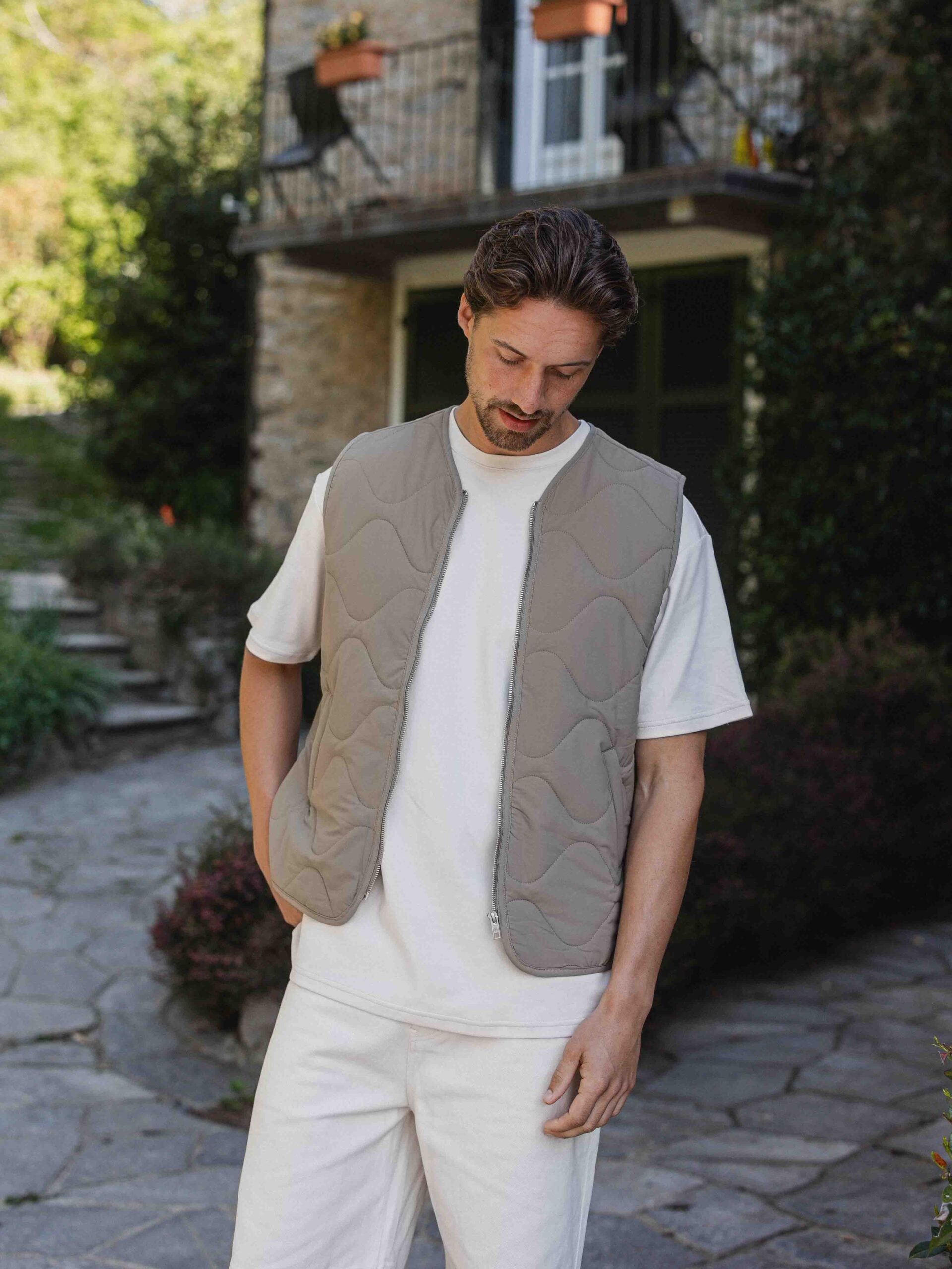 Brown Stitch Bodywarmer
