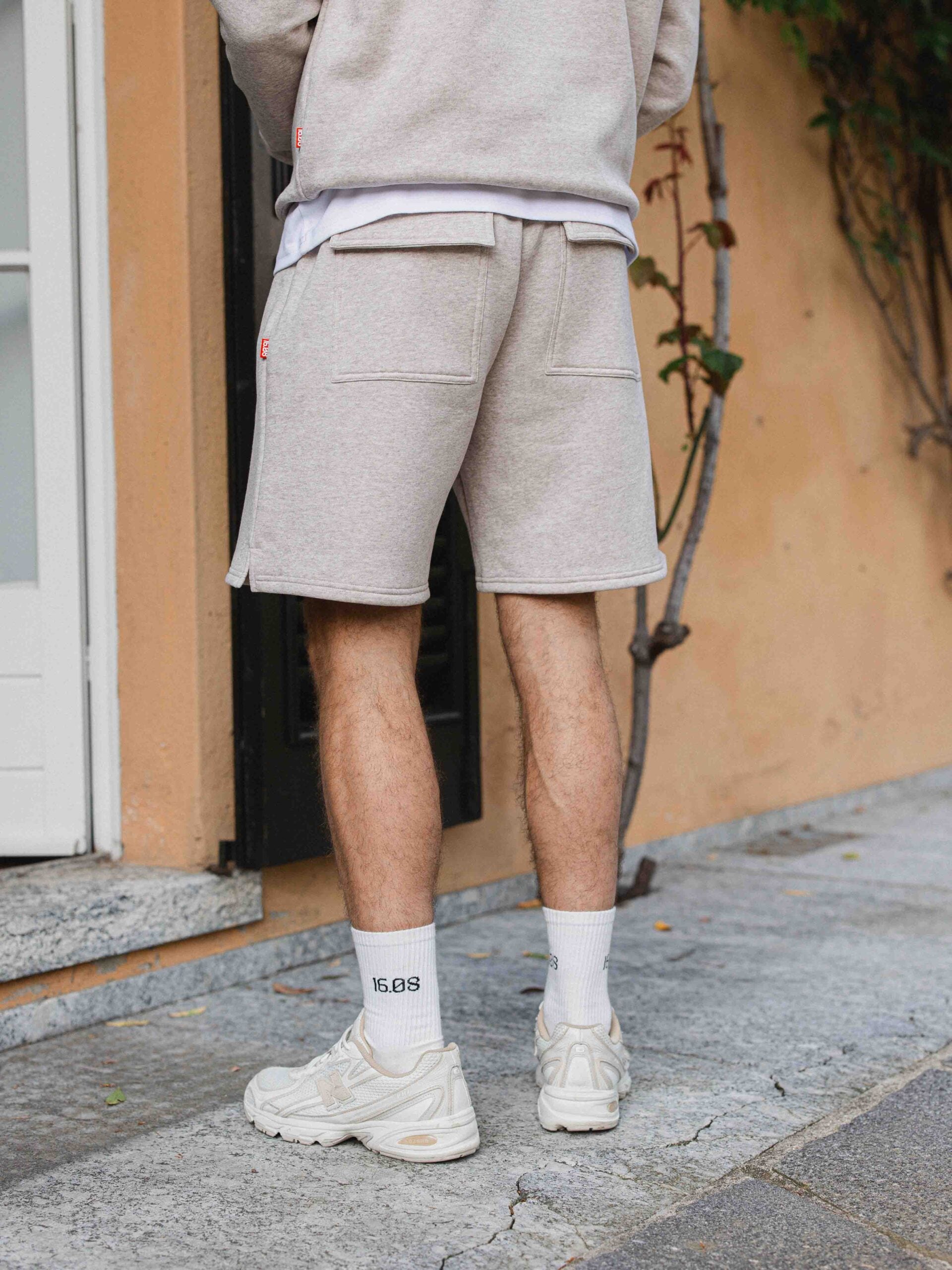 Brown Melange Short
