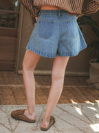Blue Denim Short