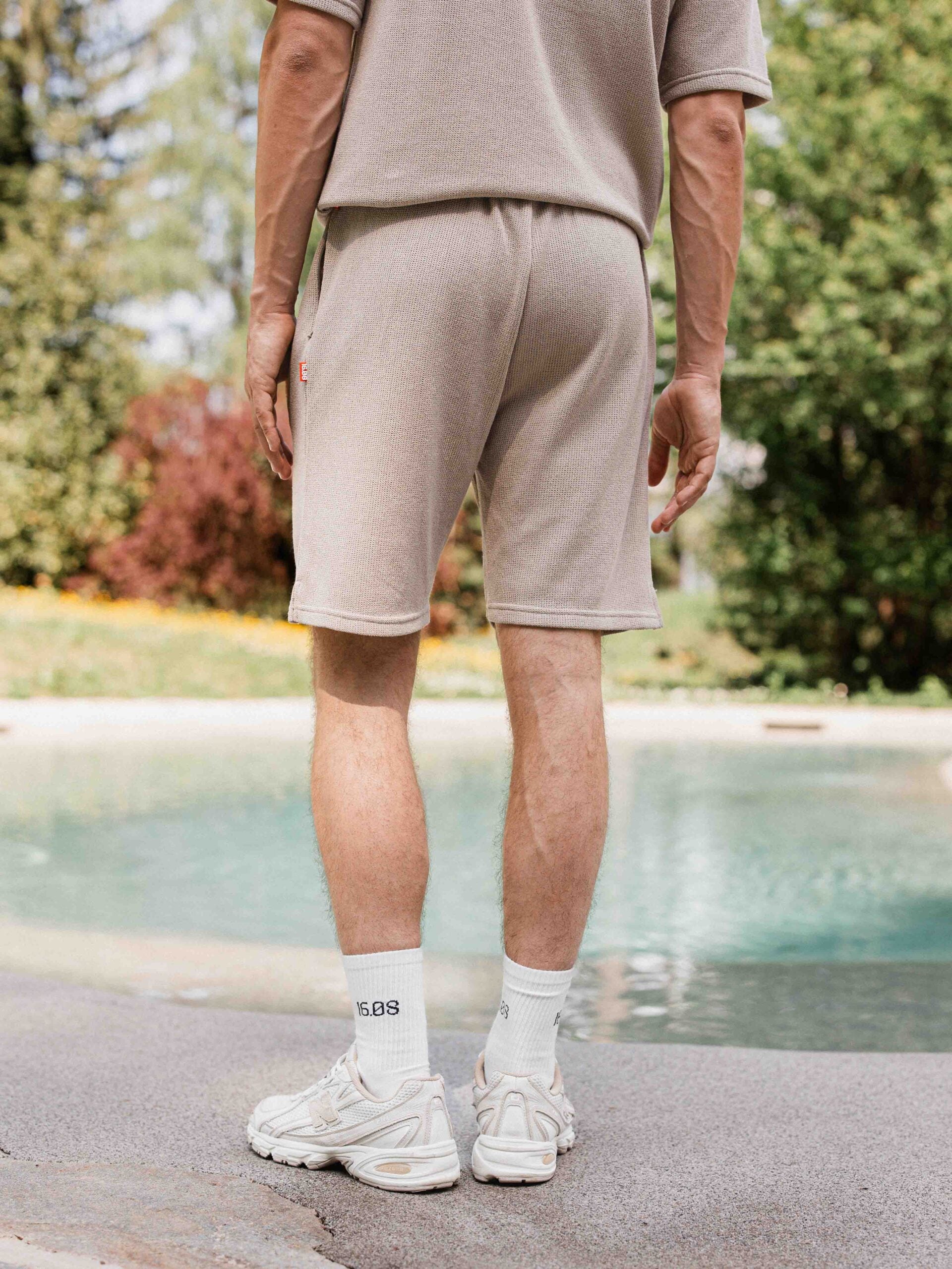 Sand Knitted Short
