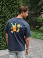 Navy Arancia Oversized T-shirt