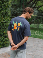 Navy Arancia Oversized T-shirt