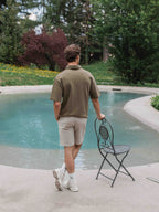 Green Oversized Poloshirt