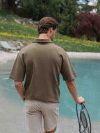 Green Oversized Poloshirt