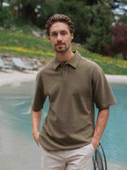 Green Oversized Poloshirt